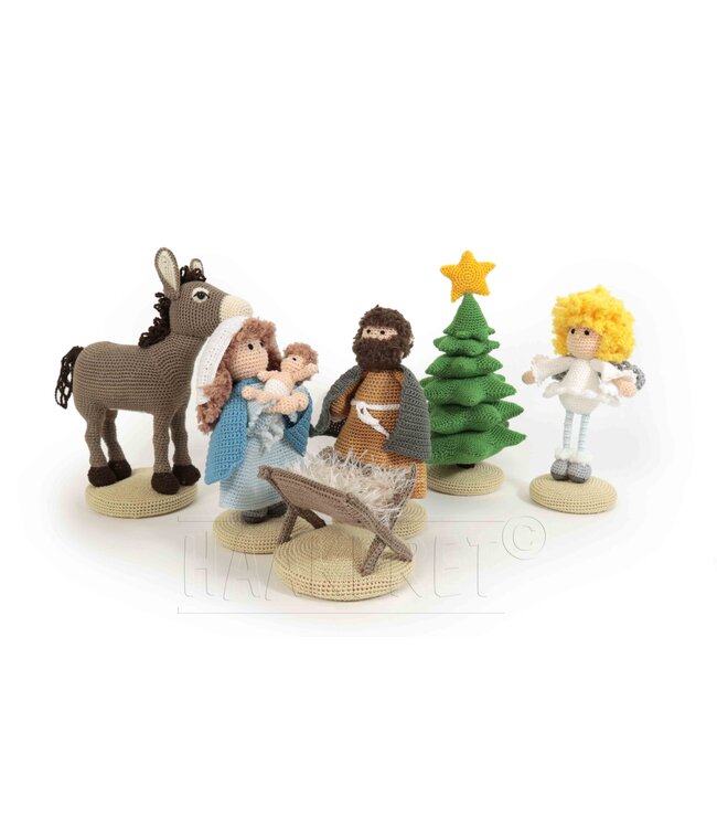 Haakpret Mini Kerstboom  - A5 (Néerlandais)   - Anja Toonen