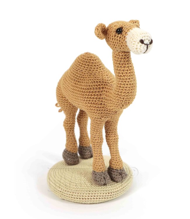 Haakpret Mini beesies Dromedaris -  Design A5 (Dutch)   - Anja Toonen