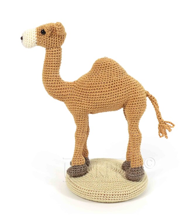 Haakpret Mini beesies Dromedaris -  Design A5 (Dutch)   - Anja Toonen
