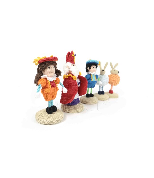 Haakpret Mini beesies Rendier -  A5 werkbeschrijving - Anja Toonen