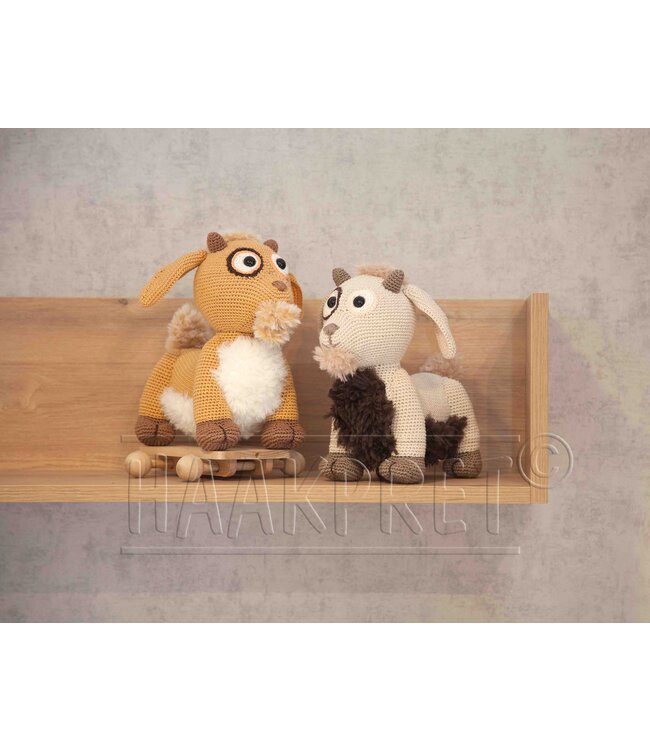 Go Handmade Holzrolle für Kuscheltiere