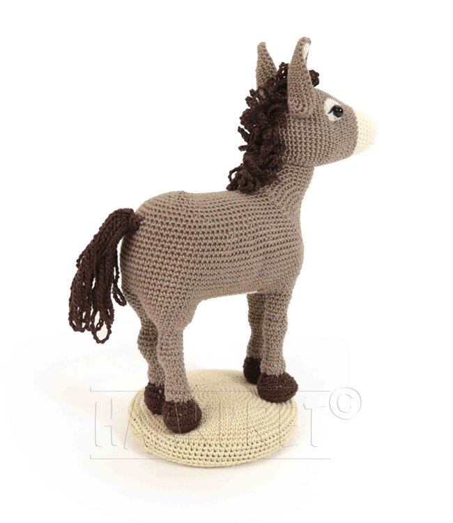 Haakpret Mini beesies Ezel - A5 (Néerlandais)   - Anja Toonen