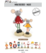 Haakpret Mini beesies Muis -  Design A5 (Dutch)   - Anja Toonen