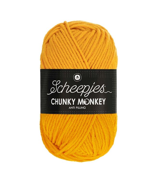 Scheepjes Chunky Monkey 100g - 1114 - Golden Yellow