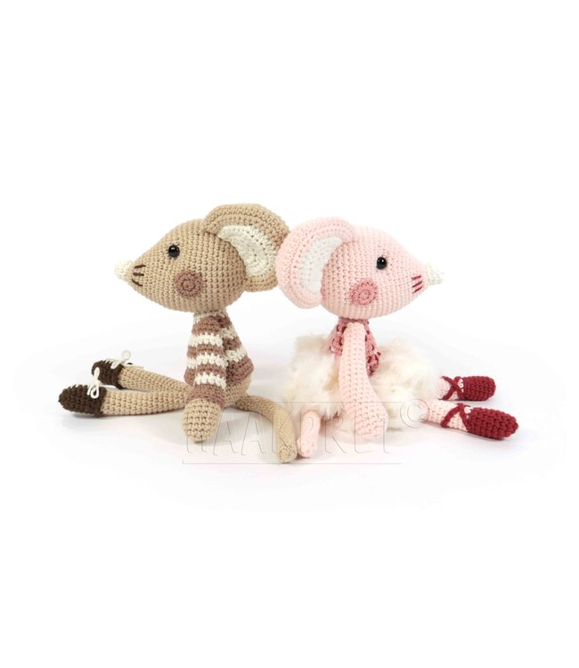 Haakpret Muisjes Muzzy en Buzzy  -  Design A5 (Dutch)   - Anja Toonen