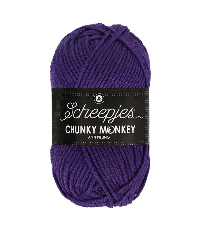 Scheepjes Chunky Monkey 100g - 2001 - Deep Violet