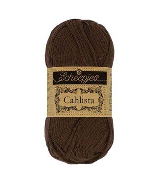 Scheepjes Cahlista 50g - 162 - Black Coffee