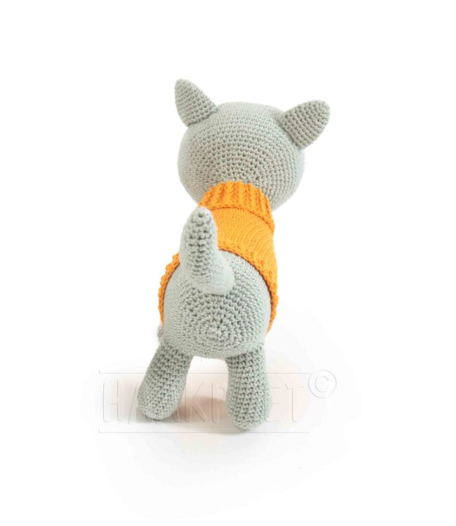 Haakpret Poesie kat  -  Design A5 (Dutch)   - Anja Toonen