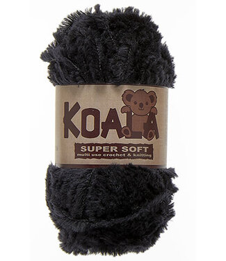 Lammy Yarns Koala 001 - Zwart