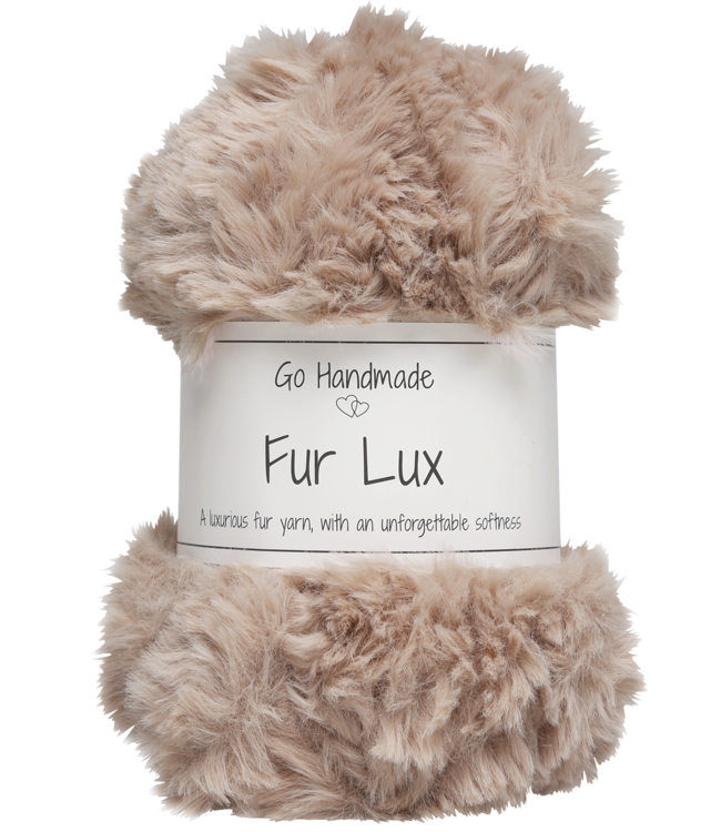 Go Handmade Fur Lux Brown - 50g
