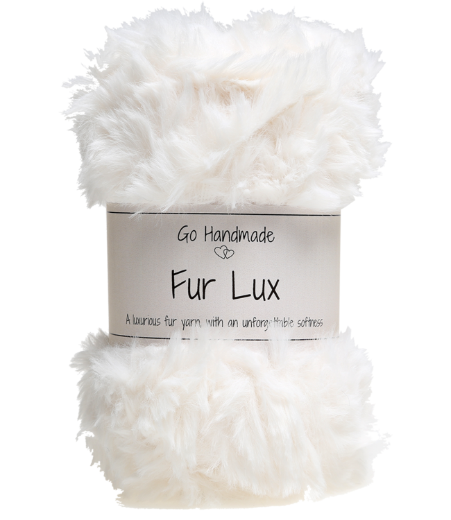 Go Handmade Fur Lux Off-White - 50g