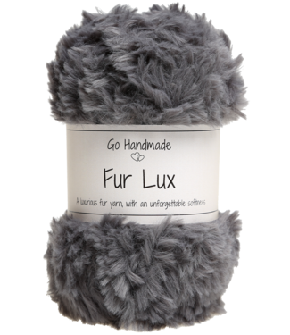 Go Handmade Fur Lux Grey - 50g