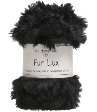 Go Handmade Fur Lux Black - 50g