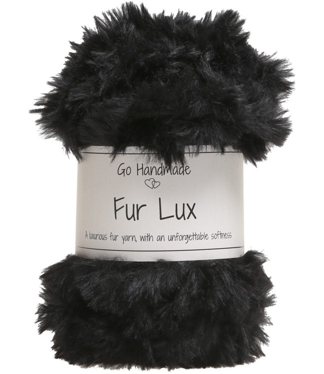 Go Handmade Fur Lux Black - 50g