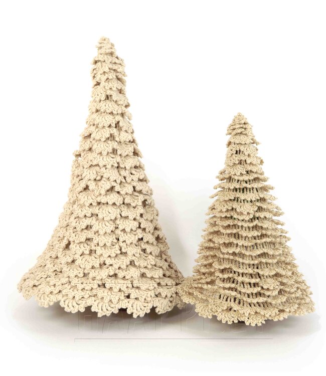 Haakpret Kerstboom op de fles  -  Design A5 (Dutch)   - Anja Toonen