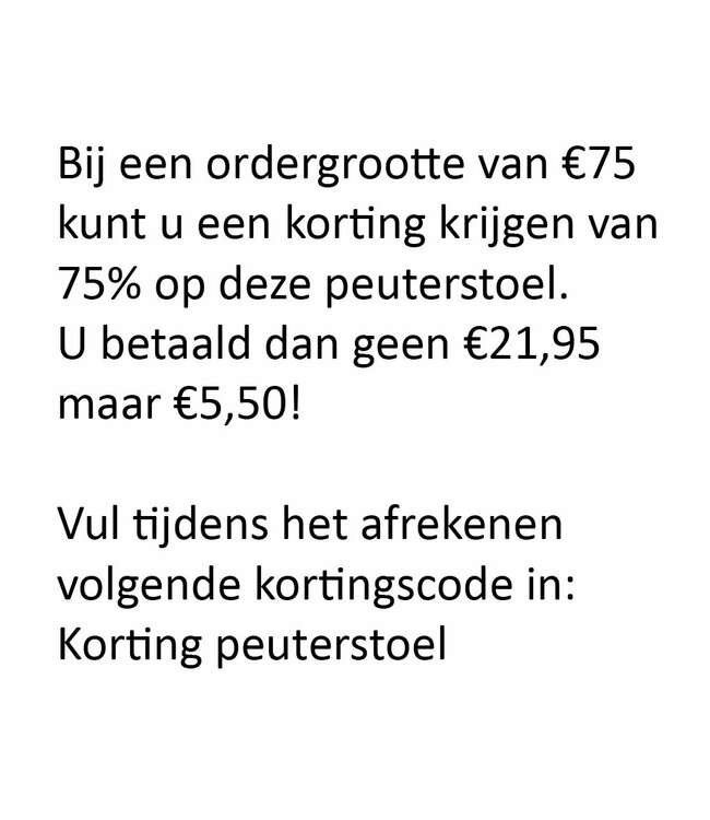 Haakpret Chaise pour tout-petit