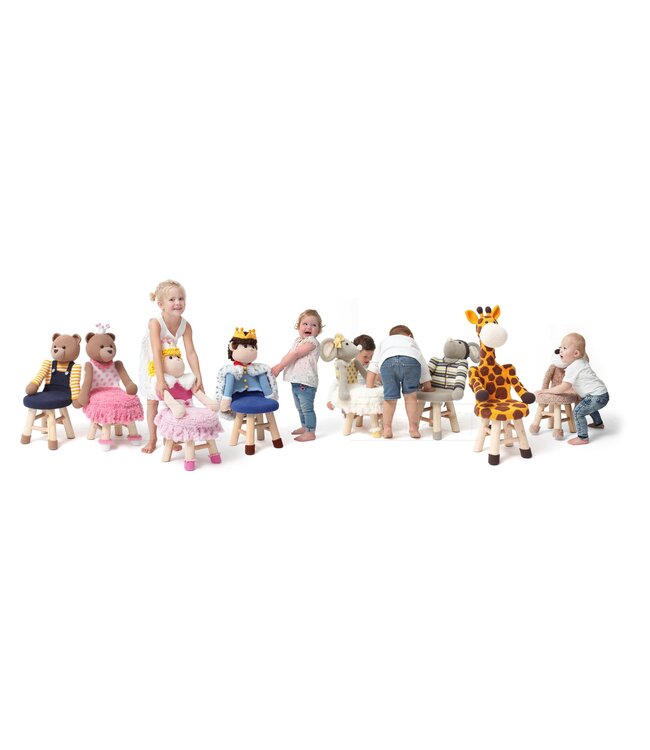 Haakpret korting peuterstoel - 60% korting korting boven 50 euro  / Maximaal 1x per order