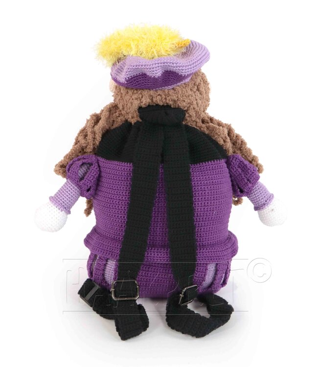 Haakpret Piet Rugzak  -  Design A5 (Dutch)   - Anja Toonen