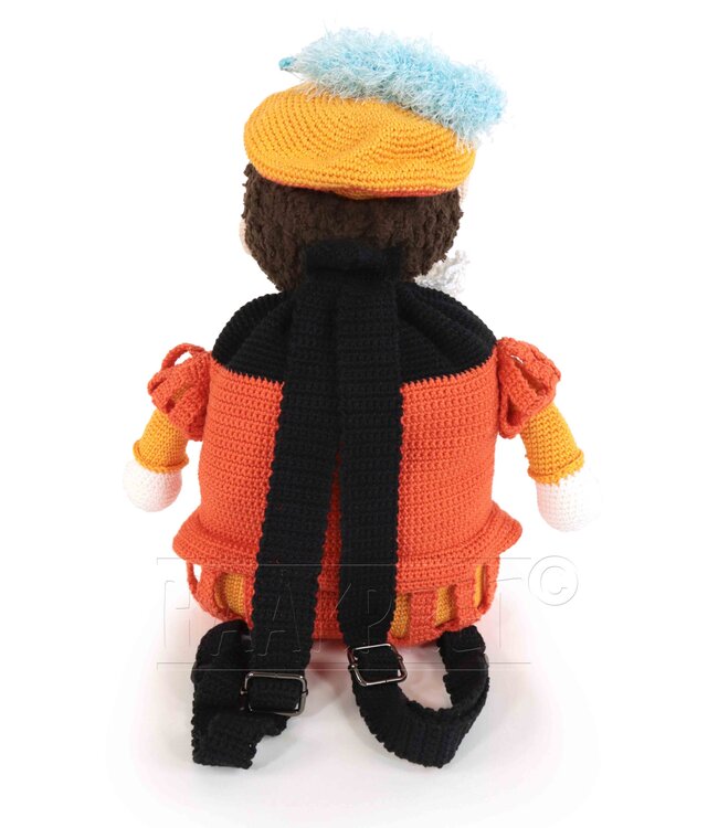 Haakpret Piet Rugzak  -  Design A5 (Dutch)   - Anja Toonen