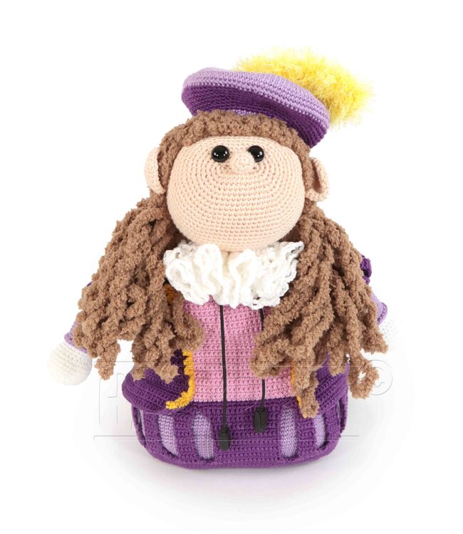 Haakpret Piet Rugzak  -  Design A5 (Dutch)   - Anja Toonen