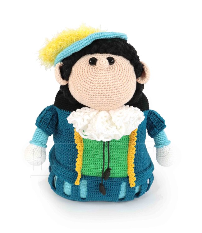 Haakpret Piet Rugzak -  A5 werkbeschrijving - Anja Toonen