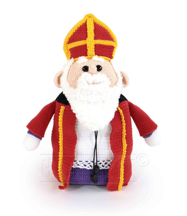 Haakpret Sinterklaas Rugzak -  A5 werkbeschrijving - Anja Toonen