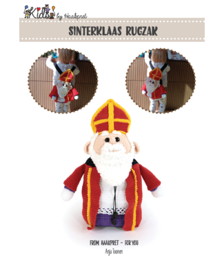 Haakpret Sinterklaas Rugzak  -  Design A5 (Dutch)   - Anja Toonen