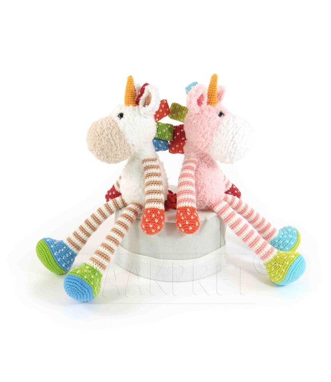 Haakpret Knuf Eenhoorn - A5  werkbeschrijving - Anja Toonen