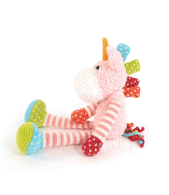 Haakpret Knuf Eenhoorn - A5  werkbeschrijving - Anja Toonen