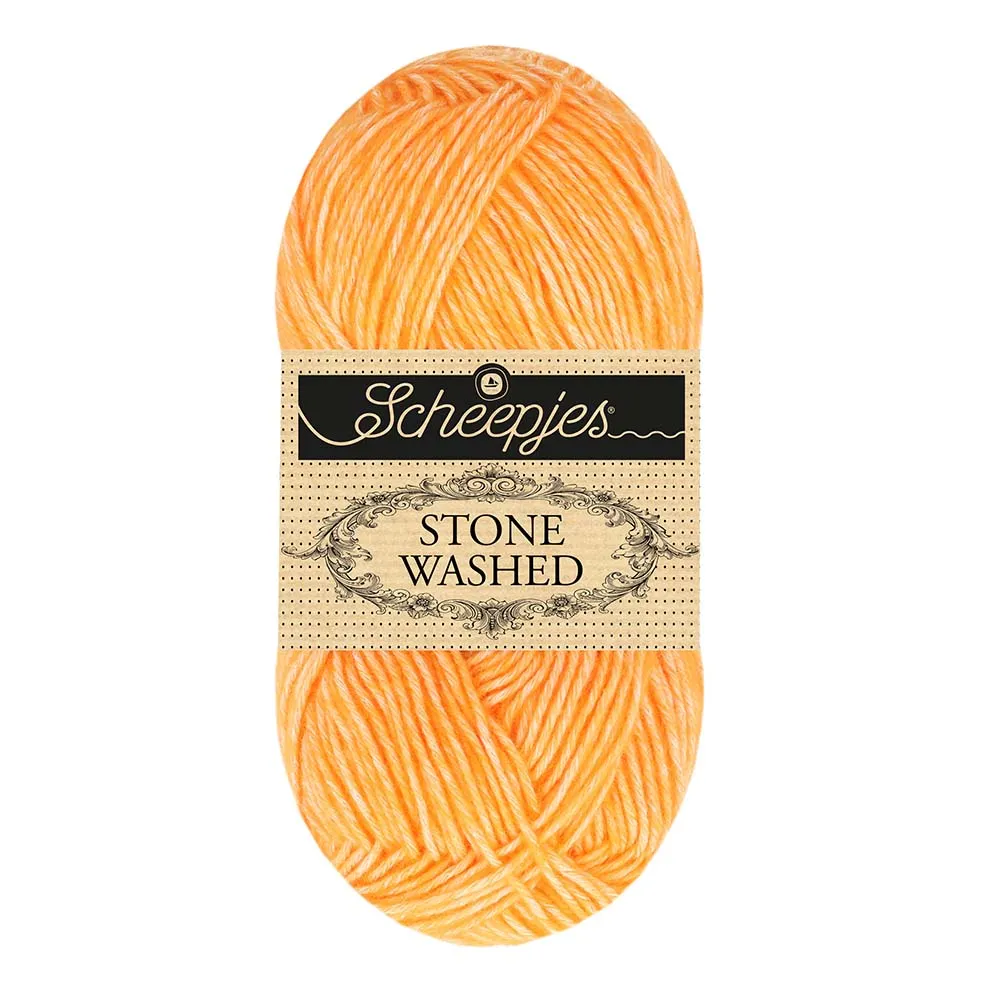Stone Washed - 842 - Orange Calcite - Haakpret