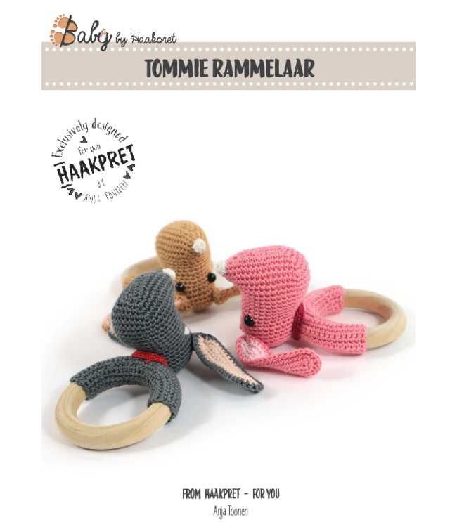 Haakpret Tommie Rammelaar  - A5 (Néerlandais)   - Anja Toonen