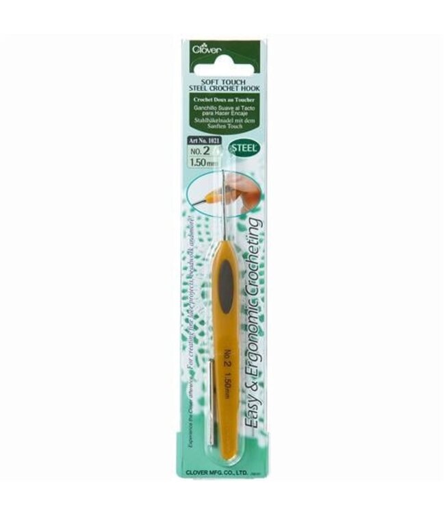 Clover Clover soft touch crochet hook - 3,75mm