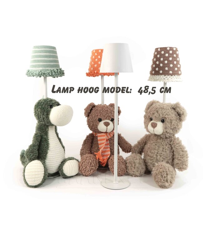 Haakpret Lamp - high model for the Beesie lamp designs