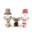 Haakpret Chihuahua table lamp -  Design A5 (Dutch)   - Anja Toonen