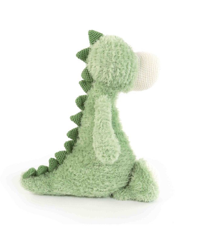 Haakpret Dino Tischlampe  - Häkelanleitung A5 (Niederländisch)  - Anja Toonen