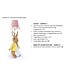 Haakpret Rabbit table lamp -  Design A5 (Dutch)   - Anja Toonen
