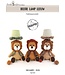 Haakpret Lion table lamp -  Design A5 (Dutch)   - Anja Toonen