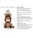 Haakpret Lion table lamp -  Design A5 (Dutch)   - Anja Toonen