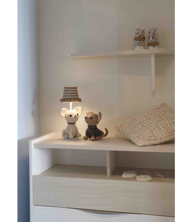 Haakpret Lampe de table Chihuahua  - A5 (Néerlandais)   - Anja Toonen