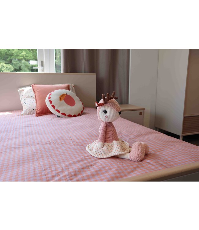 Haakpret Reindeer table lamp -  Design A5 (Dutch)   - Anja Toonen