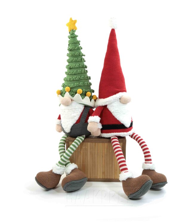 Haakpret Christmas Gnome -  Design A5 (Dutch)   - Anja Toonen