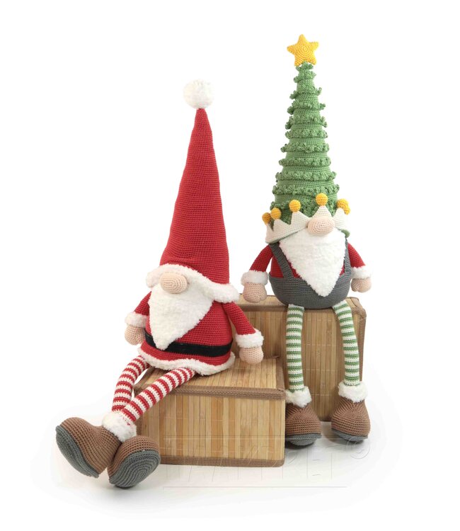 Haakpret Weihnachtswichtel - Häkelanleitung A5 (Niederländisch)  - Anja Toonen