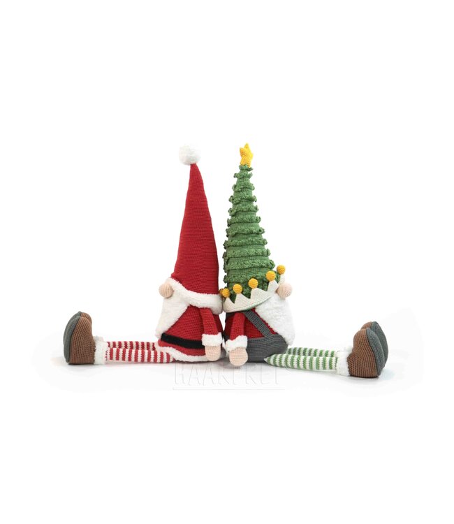 Haakpret Christmas Gnome -  Design A5 (Dutch)   - Anja Toonen