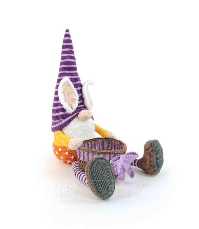 Haakpret Gnome Ostern - Häkelanleitung A5 (Niederländisch)  - Anja Toonen