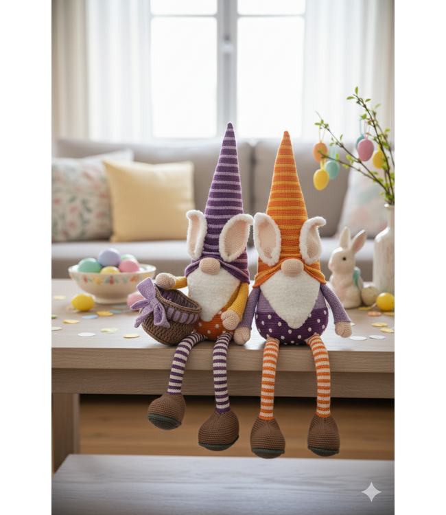 Haakpret Gnome de Pâques - A5 (Néerlandais)   - Anja Toonen