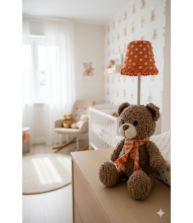 Haakpret Lampe de table Ours - A5 (Néerlandais)   - Anja Toonen