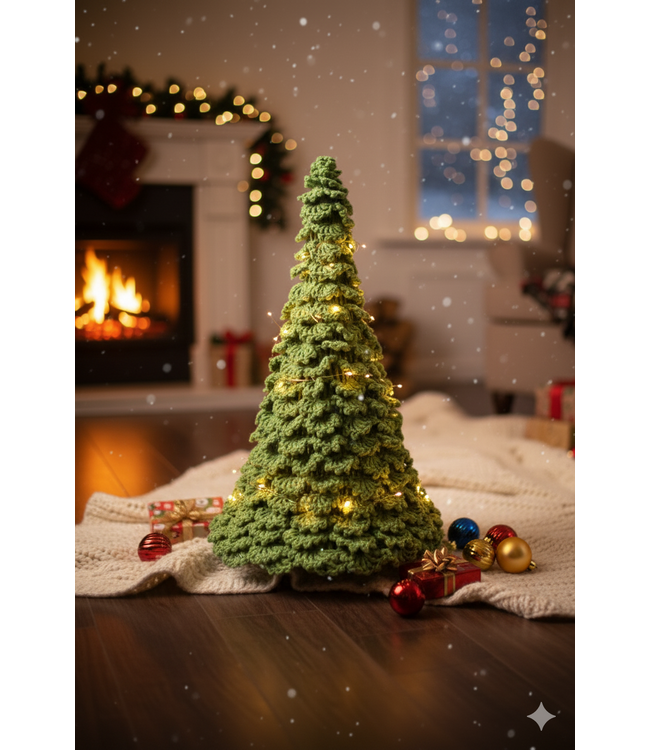 Haakpret Kerstboom op de fles  - A5 (Néerlandais)   - Anja Toonen