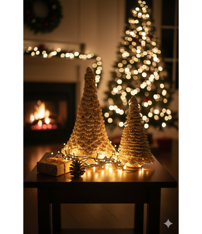 Haakpret Kerstboom op de fles -  A5 werkbeschrijving - Anja Toonen