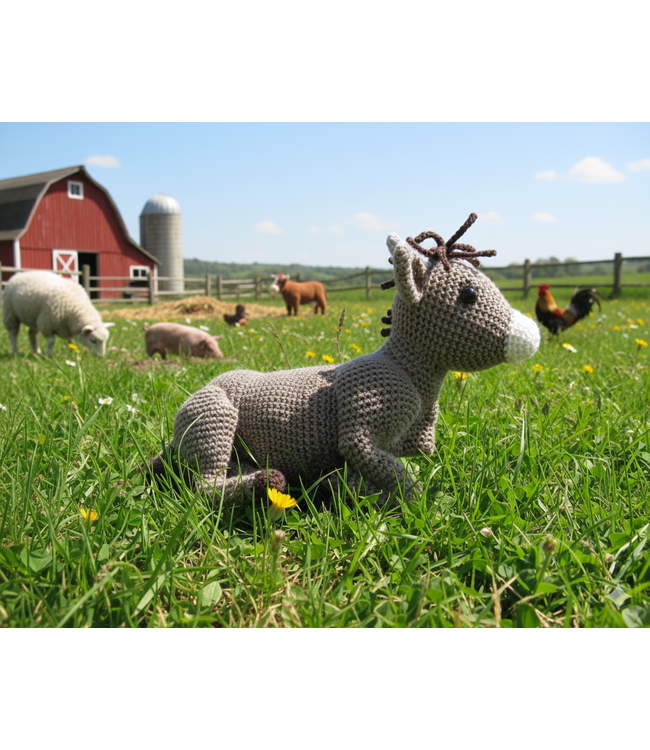 Haakpret Mini beesies Os - A5 (Néerlandais)   - Anja Toonen