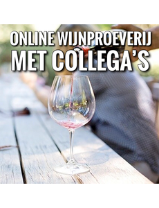  Online wijnproeverij met collega's